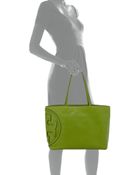 Tory Burch All T Eastwest Tote Bag Leaf Green - Lyst