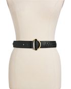 Lauren Ralph Lauren Braided Leather Belt - Lyst