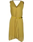 Halston Heritage Short Dress - Lyst