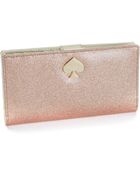 Kate Spade Glitter Bug Stacy Wallet - Lyst