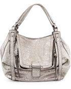 Kooba Jonnie Metallic Woven Shoulder Bag - Lyst