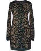Patrizia Pepe Short Dress - Lyst