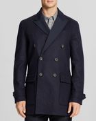 Hardy Amies Reversible Peacoat - Bloomingdale'S Exclusive - Lyst