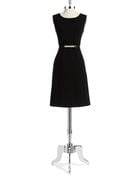 Jones New York Crew Neck Shift Dress - Lyst