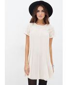 Forever 21 Beaded Shift Dress - Lyst