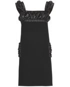 Christopher Kane Wool Crepe Dress - Lyst