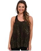 RVCA Lookout Tank Top - Lyst