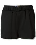 MSGM Contrasting Trim Sport Shorts - Lyst