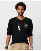 Denim & Supply Ralph Lauren Jersey Pocket T-Shirt - Lyst