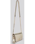 Tory Burch Crossbody - Robinson Metallic Mini - Lyst