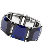 Lipsy Square Crystal Bracelet - Lyst