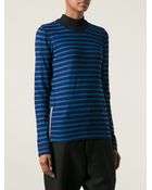 Marc By Marc Jacobs 'Tomiko Indigo' Striped T-Shirt - Lyst