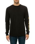 RVCA The Cinch Ls Tee - Lyst