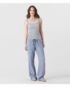 Michael Stars 2x1 Rib Boyfriend Tank - Lyst