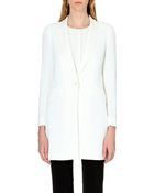 Etro Long Stretch-crepe Jacket - Lyst