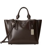 Coach Smooth Leather Crosby Carryall - Lyst