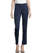 Lafayette 148 New York Stretch-Twill Ankle Pants - Lyst