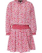 Juicy Couture Silk Printed Sugar Tulips Dress - Lyst