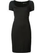 Versace Fitted Dress - Lyst