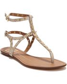 Dv By Dolce Vita Atara Leather Thong Sandals - Lyst