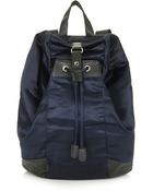 Topshop Satin Backpack - Lyst