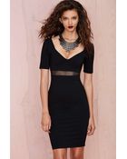 Nasty Gal Annika Midi Dress - Lyst