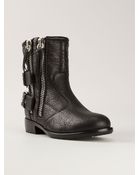 Giuseppe Zanotti Biker Boots - Lyst