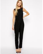 Asos Jumpsuit With Zip Detail - Lyst