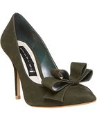 Steven By Steve Madden Ravesh Pumps with Bow Accent - Lyst