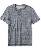 Banana Republic Heritage Twist Henley Navy - Lyst