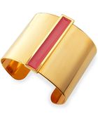 Tuleste Enamel Channel Cuff Bracelet - Lyst