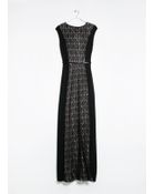 Mango Lace Gown - Lyst
