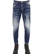 DSquared2 17.5Cm Kenny Twist Fit Denim Jeans - Lyst