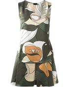 Marni Floral Print Dress - Lyst
