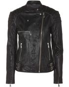 McQ by Alexander McQueen Leather Biker Jacket - Lyst