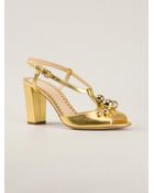 Moschino Cheap & Chic Embellished Shoe - Lyst