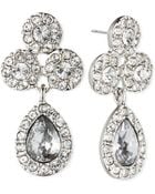 Givenchy Crystal Pear Drop Earrings - Lyst