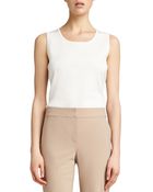 St. John Fine Gauge Rib Knit Sweater - Lyst