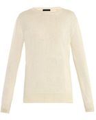 The Row Rose Cashmere Sweater - Lyst