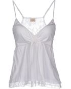 Blugirl Blumarine Underwear Sleeveless Undershirt - Lyst