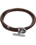 Gucci Wrap Leather Bracelet - Lyst