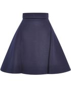 Antonio Berardi Bonded Jersey Skirt - Lyst