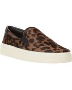 Saint Laurent Ocelot Haircalf Skate Sneakers - Lyst