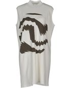 Rick Owens Short Dress - Lyst