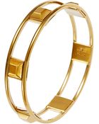 Trina Turk Stud Accented Bangle Bracelet - Lyst