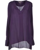 Halston Heritage Blouse - Lyst