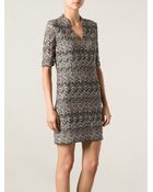 Missoni Zig-Zag Crochet Dress - Lyst