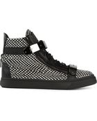 Giuseppe Zanotti London Tara Hitop Sneakers - Lyst