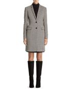 Anne Klein Glen Plaid Check Coat - Lyst