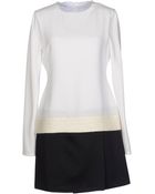 Neil Barrett Short Dress - Lyst